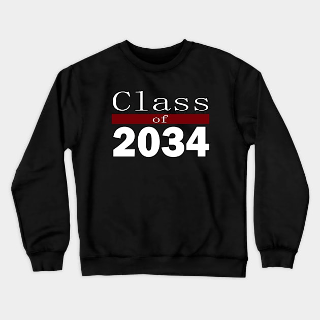 Class of 2034 Crewneck Sweatshirt by ilrokery